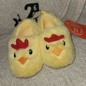 Yellow Chicken Slippers